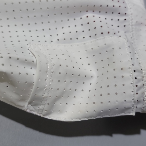 KINONA Mesh White Tennis Leg Gripper Shorts - Picture 5 of 9